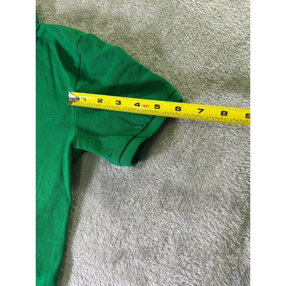 Polo Ralph Lauren Polo Shirt Boys Green Classic Fit Cotton Medium 10-12 - Picture 9 of 9